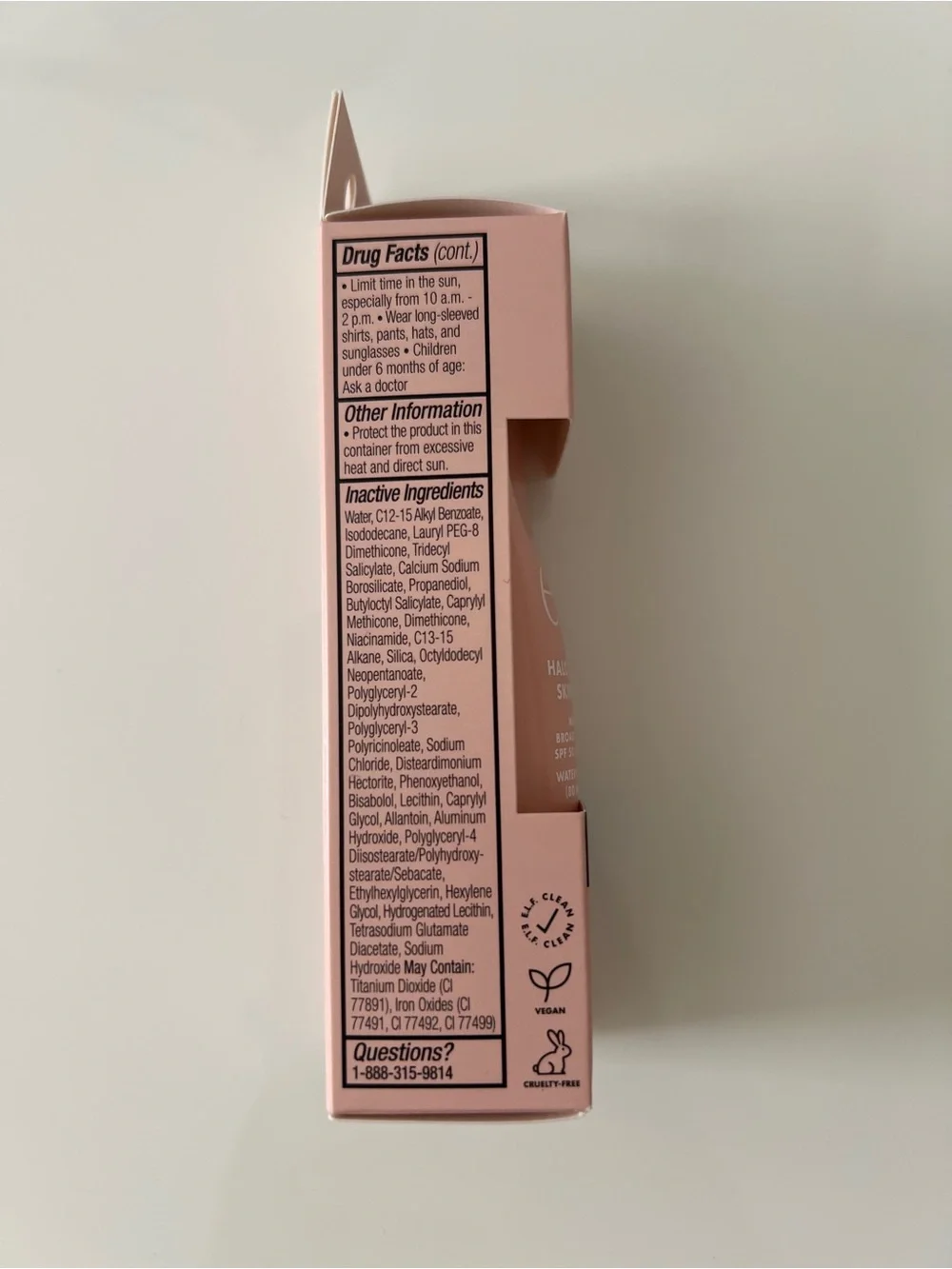 elf Halo Glow Skin Tint Mineral SPF 50 - 1 Fair Neutral